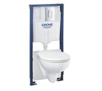 Grohe Rapid SL 5-in-1 Set for WC, 1.13M Pack with Soft Close Seat