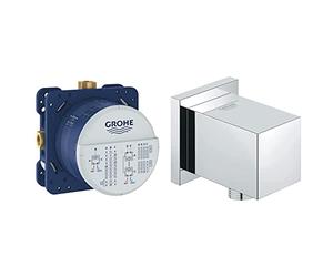 Grohe Rapido Smartbox - Shower Systems - Universal Concealed Installation Unit - DN 15-35600000 & 27704000 | Euphoria Cube Shower Outlet Elbow