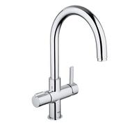 Grohe Red Duo Single Lever Instant Boil Kitchen Mixer Tap Only Chrome- 30033000