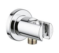 GROHE RELEXA PLUS OUTLET ELBOW CHROME WITH WALL SHOWER HOLDER 28628000