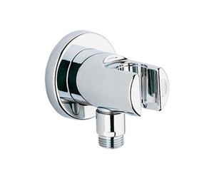 Grohe Relexa Wall Mounted Modern Bathroom Concealed Shower Outlet Elbow 1/2Inch Connection Chrome Finish Space Saving Design
