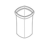 GROHE Replacement Glass 40671 For Toilet Brush Set