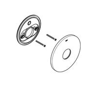 GROHE Rosette 46587 Moon White