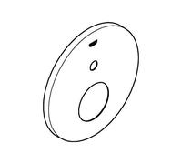 GROHE Rosette 48429 Round For EHM-FMS With 2-Way Switch Chrome