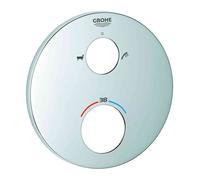 Grohe Rosette Thermostat Bath 2 holes Chrome