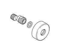 Grohe Plumbing Fitting S-Connection Brushed Nickel