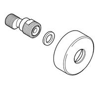 Plumbing Fitting Grohe S-Connection Brushed Hard Graphite