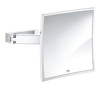 GROHE Selection | Bathroom Accessories | Cube Cosmetic Mirror | Chrome | 40808000