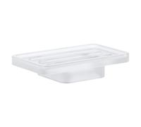 GROHE Selection | Bathroom Accessories | Cube Soap Dish | Glass Matt | 40806000