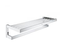 Grohe Selection Cube Multi Bath 600mm Towel Rack - Chrome