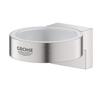 GROHE Selection Glass/Soap Dish Holder Supersteel 41027DC0