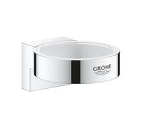 GROHE Selection Holder for Use with GROHE Selection Glass Or Soap Dispenser, Concealed Fastening, Chrome 41027000