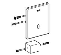 Grohe Flush Plate For Tectron Skate infrared electronics Chrome Brass GROHE StarLight 42452000