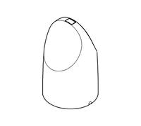 GROHE Shut-Off Handle 47814 Moon White