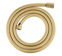 GROHE Silverflex Shower Hose with Twist-Free Action (1.75m, Tensile Strength 50kg, Pressure Resistance Up to 5 Bar, Heat Resistance 70°C, Universal Connection G 1/2" x 1/2"), Gold, 28388GL1