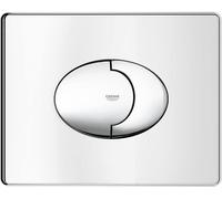 Grohe Flush Plate Skate Air Chrome Plastic, Horizontal