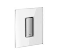 Grohe Flush Plate Skate Cosmopolitan Moon White Plastic/Glass 38846LS0