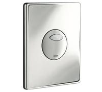 Grohe Flush Plate Skate Chrome Plastic Horizontal or vertical Outlet 38862000