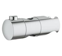 GROHE Sliding Glider with Swivel Holder for Height Adjustability of The Hand Shower Compatible with Tempesta and Euphoria Shower Rails with a Diameter of 21.8 mm, Chrome, 48099000