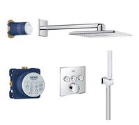 Grohe Built In Shower SmartControl 400mm 2 jets Chrome 34712000