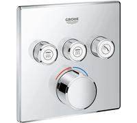 GROHE SmartControl - Concealed mixer for 3 outlets chrome