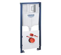 Grohe Solido 1.13m 4-in-1 Set Support Low Noise Frame for Wall Hung WC 39930000