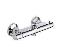 Grohe Starlight Chrome Thermostatic Shower Valve Trim, TurboStat Technology Offers Quick And Precise Temperature Control, Compatible With All