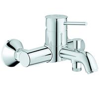 GROHE Start Classic Quickfix Single-Lever Bath/Shower Mixer, Wall-Mounted, Metal Lever, Chrome. Easy to Fit with GROHE Quickspanner. 23787000