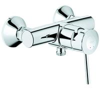 GROHE Start Classic Quickfix Single-Lever Shower Mixer, Wall-Mounted, Metal Lever, Chrome. Easy to Fit with GROHE Quickspanner. 23786000