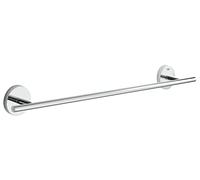 GROHE Start Cosmopolitan QuickFix Towel Rail (Metal, Concealed Fastening, Including Screws and Dowels, Extra Easy to Fit with GROHE QuickGlue), Size 522mm, Chrome, 41166000