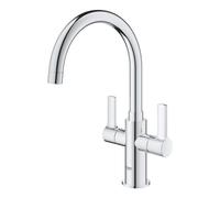Grohe Start Dual Lever Kitchen Mixer Tap - Chrome