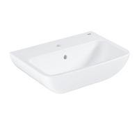Grohe Start Edge Alpine White D-Shaped Wall-Mounted Vanity Basin (W)55Cm
