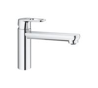 GROHE Start Flow kitchen sink tap, single-lever mixer with water-saving aerator, 140 rotation, chrome, 31691000