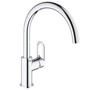 Grohe 31555001 Start Flow OHM Sink C-spout EU Fitting, Chrome, 1.00