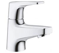 GROHE Start Flow Single-Lever Pillar Tap, Xs-Size Water-Saving Tap in Chrome Finish 20577000