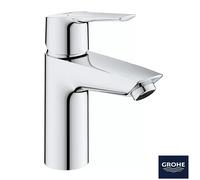 GROHE Start QuickFix Single Lever Mono Basin Mixer Tap Chrome with Flexi Hoses