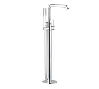 GROHE Start Wall-Mounted Bath Filler Mixer Tap Set, Chrome, 25283002 | Without Roughing-in-Set 45984001, 35 mm ceramic cartridge, Temperature limiter, Automatic Bath/Shower Diverter, Swivel Spout