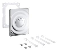 Grohe Flush Plate Surf Chrome Brass Vertical and horizontal Outlet 42302000
