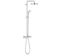 GROHE New Tempesta Cosmop. System Shower System with Thermostat for Wall Mounting Chrome 27922001