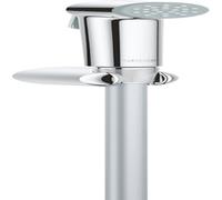 GROHE Tempesta-F Trigger Spray 30 - Wall Holder Set with Trigger-Control Hand Shower (Wall Shower Holder, TwistFree Shower Hose 1.25 m, Anti-Limescale System, Easy to Clean), Chrome, 27513001