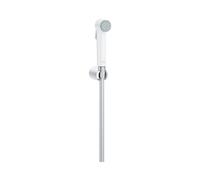 GROHE Tempesta-F Trigger Spray 30 Wall Holder Set with Trigger Control Hand Shower Easy-Clean Design In Durable Chrome and Pure White Finish Twistfree Hose Made In Germany 27812IL1
