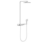 GROHE 26361000 360 Mono Rainshower Smart-Control Shower System with Thermostat for Wall Mounting - Chrome