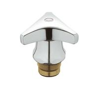 GROHE Top Part 11105 With Trecorn Handle Marking Red 3/4" Chrome