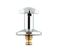 GROHE Top Part 11501 For UP Valves Trecorn Handle Marking Blue 1/2" Chrome