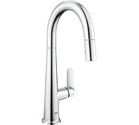 Grohe Veletto Single Lever Pull Out Monobloc Kitchen Mixer Tap - Chrome