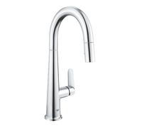 Grohe Veletto Single Lever Pull Out Monobloc Kitchen Mixer Tap - Chrome