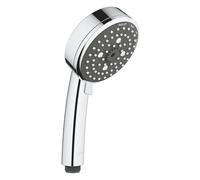 GROHE Vitalio Comfort 100 - Hand Shower - 4 Spray Options - Anti-Limescale System - 9.5 l/min Flow Limiter - Universal Mounting System - Water Saving - Chrome - 26094000