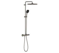 GROHE Vitalio Comfort 250 Shower System Set, Brushed Anthracite, 26696AL1