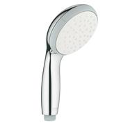 GROHE Vitalio Go 100 QuickFix - Hand Shower (100mm Shower Head, Easy to Install, Fits all Standard Shower Hoses), Chrome, 26189000