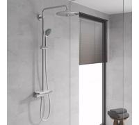 Vitalio Joy System 260, shower column with thermostatic mixer (26403001)